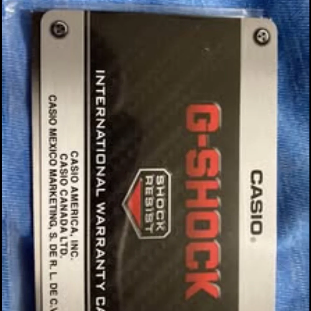 G-Shock White and Black Watch Box Set